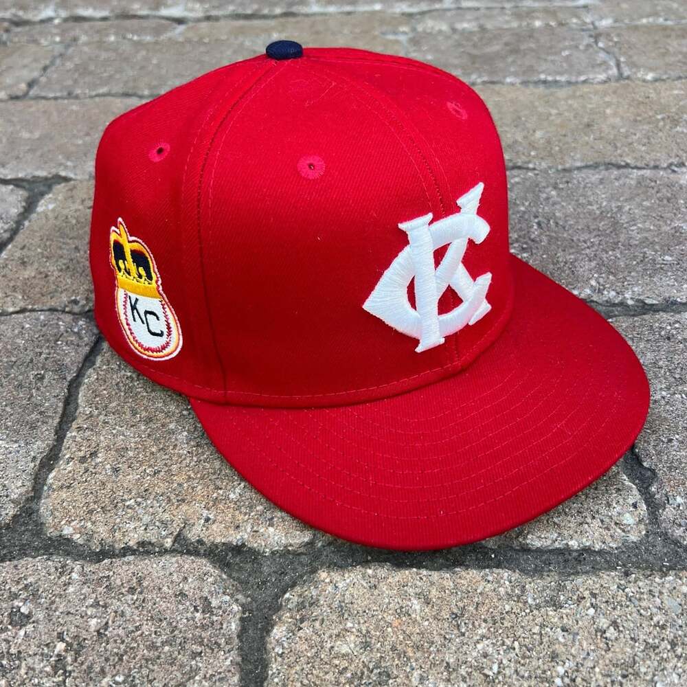Ebbets Field Flannels Kansas City Monarchs Negro League Baseball Museum Red Hat